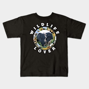 Wildlife Lover Elephant Ears Kids T-Shirt